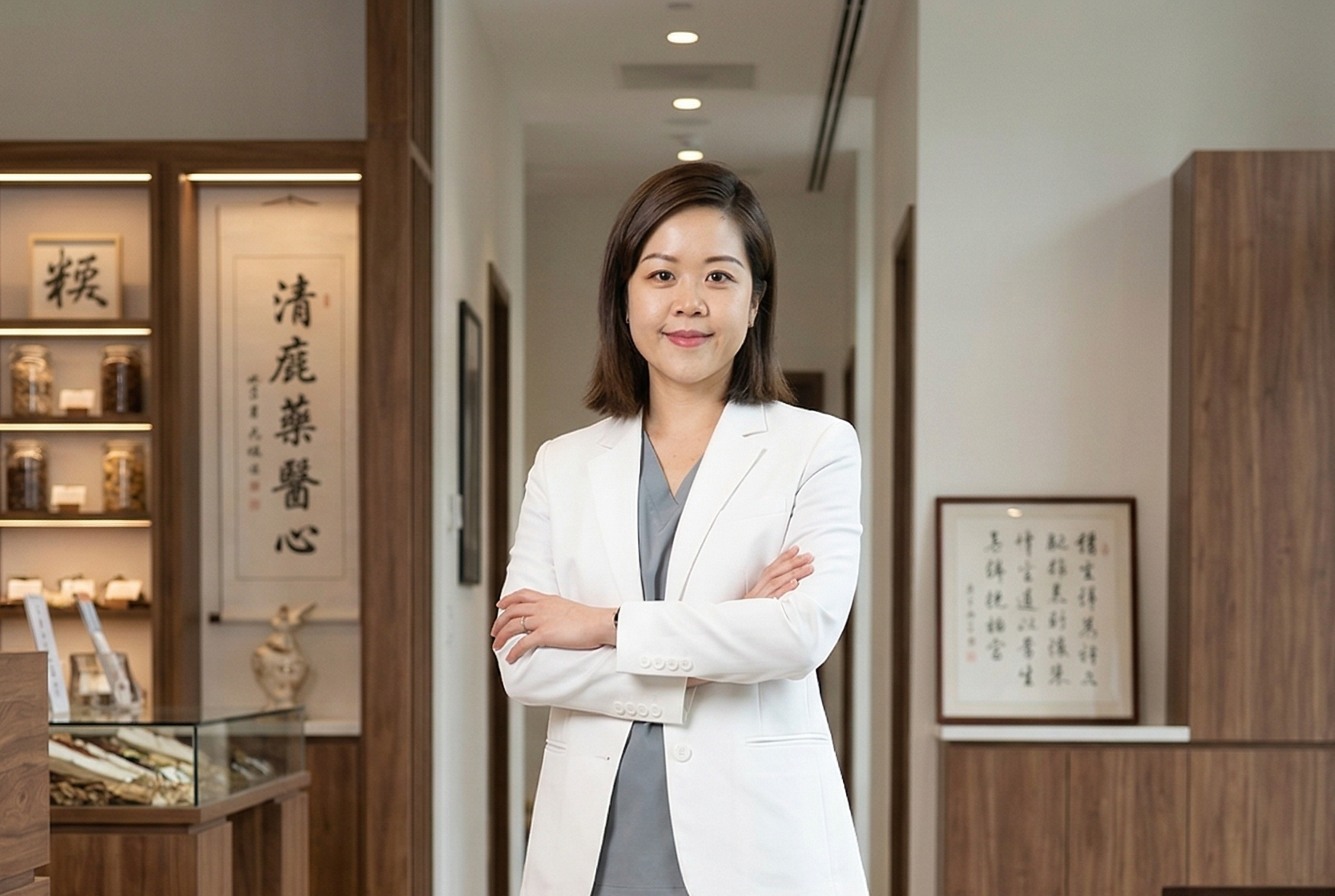 TCM Spirit clinic interior and consultation